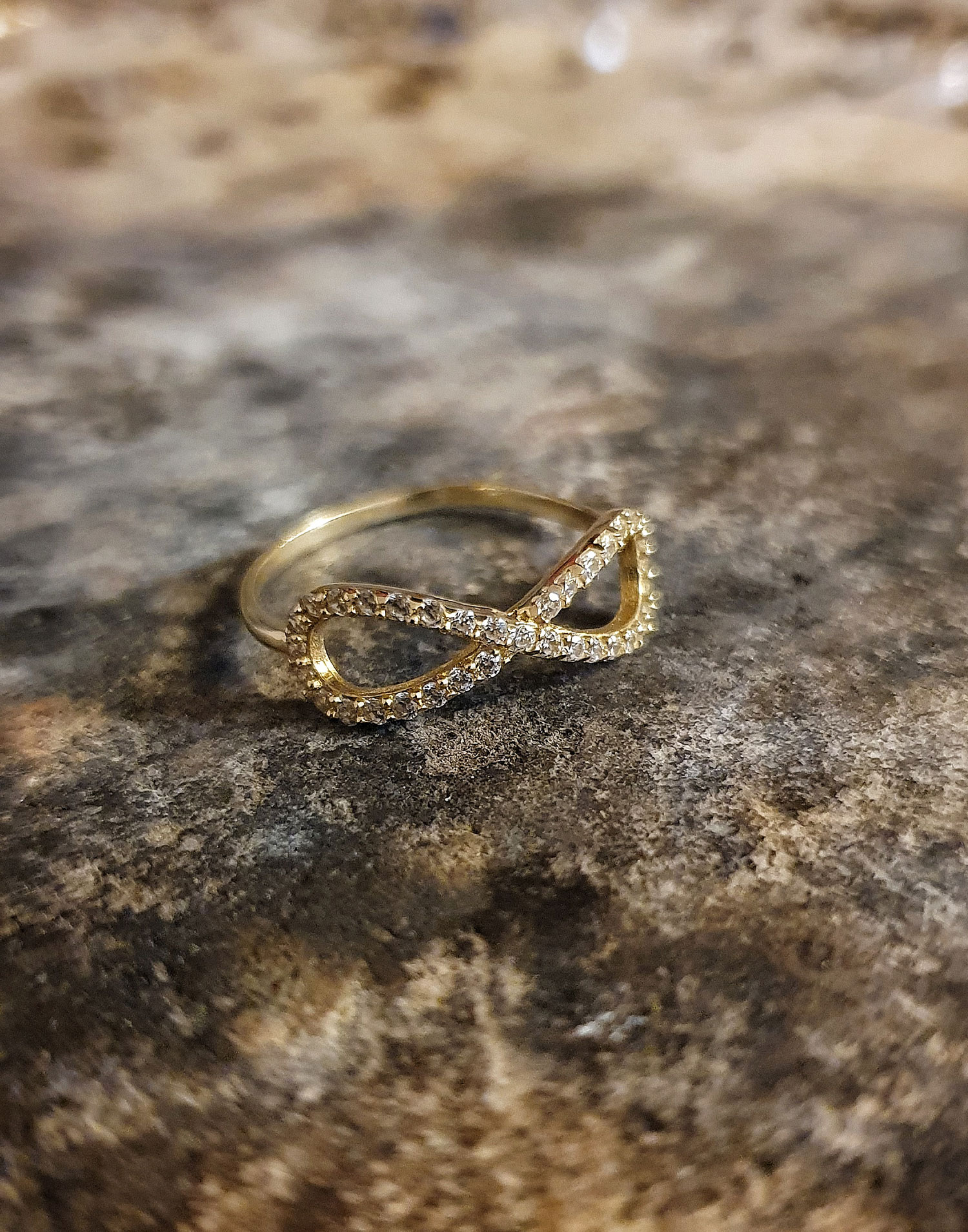 Gold Infinity Sign Ring