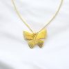 Altın Kelebek Kolye