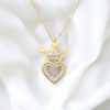 Kraliçe Kalp Kolye